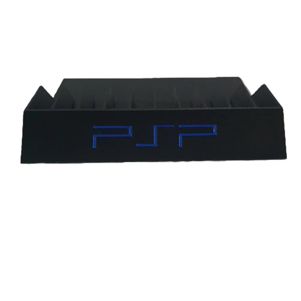 Sony PSP Game Display Stand Vibrant Blue Letter Holder Rack Storage 2000 3000
